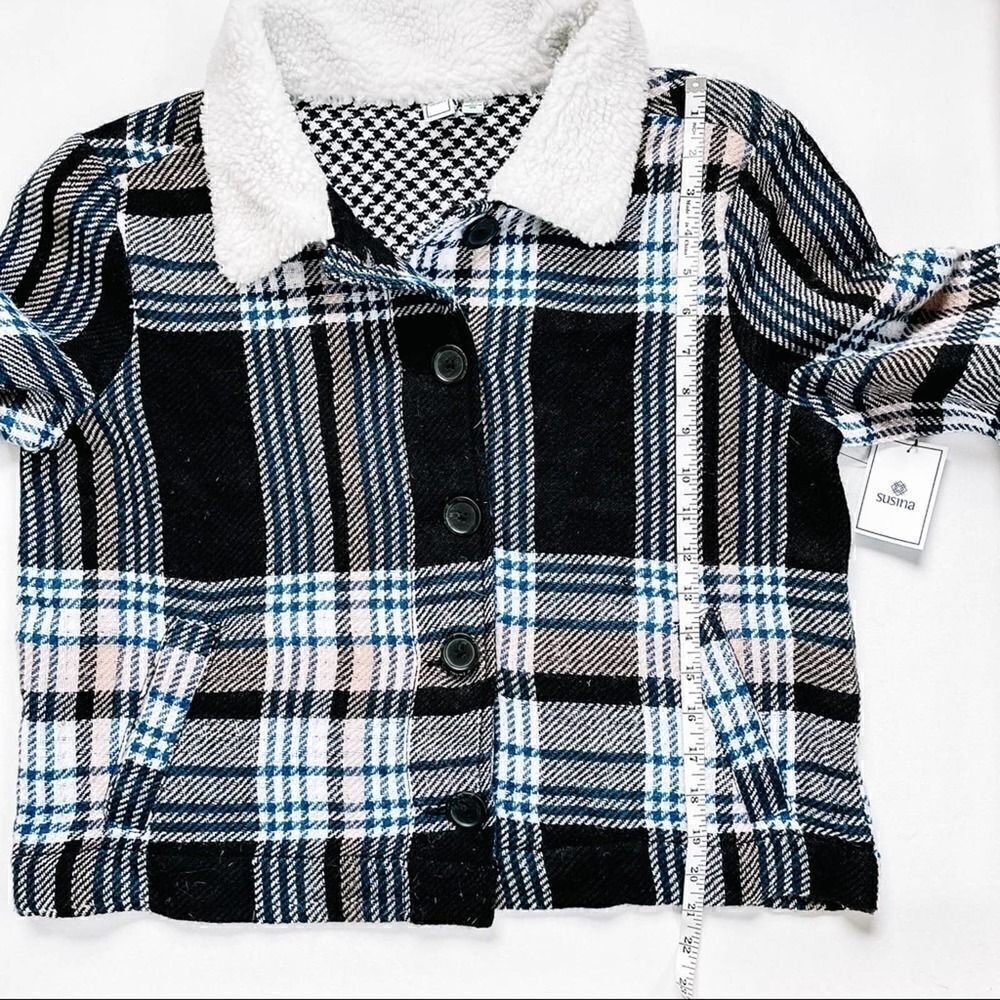 Susina Plaid Shacket   - Picture 9 of 11